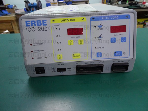 愛爾博ICC200高頻電刀 開機報錯
