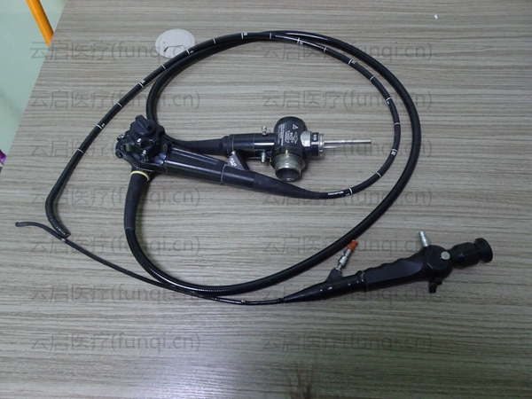 OLYMPUS  GIF-Q150胃鏡鋼絲螺旋管老化 角度緊.jpg