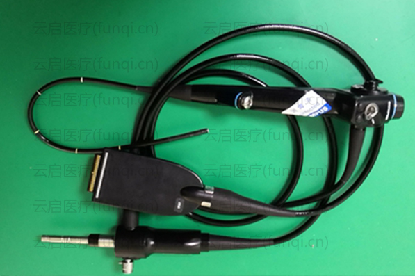 OLYMPUS ENF-VT2 鼻咽喉鏡 橡皮漏水，彎曲部內少量進水發白 維修