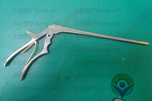 AESCULAP FK928R 咬切鉗手柄彈簧片固定螺絲斷，散架 維修