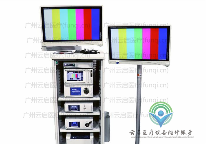 史賽克Stryker Stryker-1488-Dual-Monitorndoscopy-Tower攝像系統維修更換